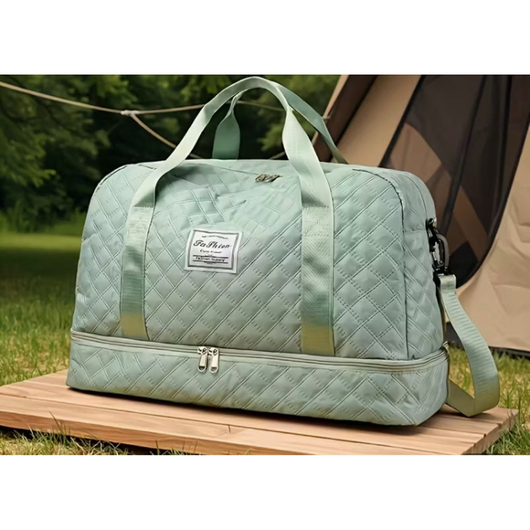 Unbranded Handbags - Women's Unbranded Duffle Bag Medium Green Travel